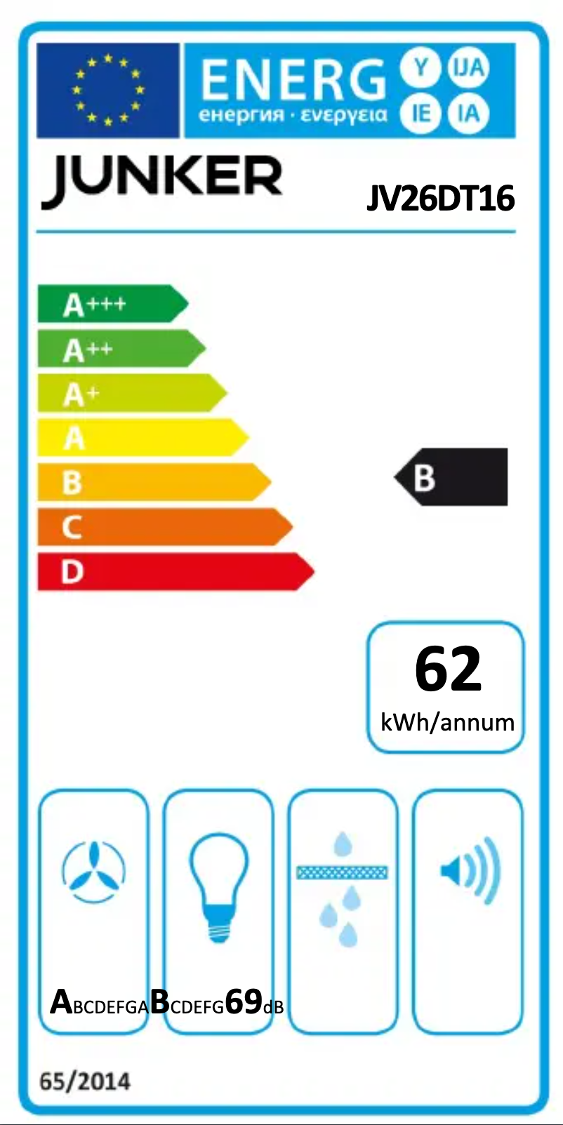 Image de la première page du manuel de l'appareil JV26DT16