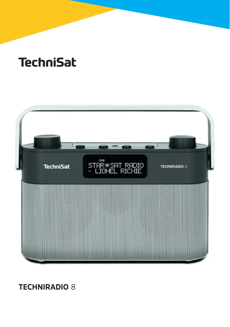 Página 1 del manual Manual de usuario TechniSat TechniRadio 8