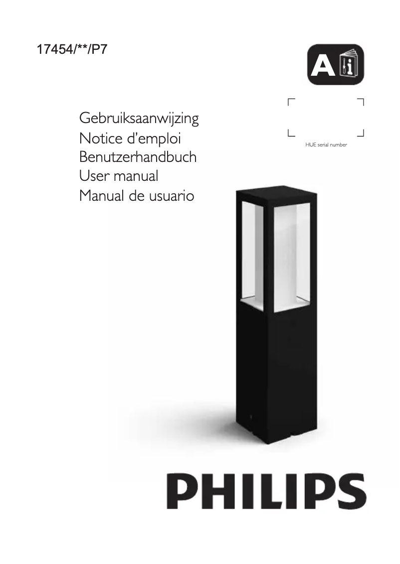 Page 1 de la notice Manuel utilisateur Philips Hue Impress