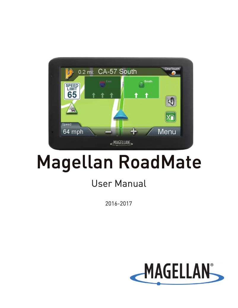 Imagen de la primera página del manual del dispositivo RoadMate 9620-LM