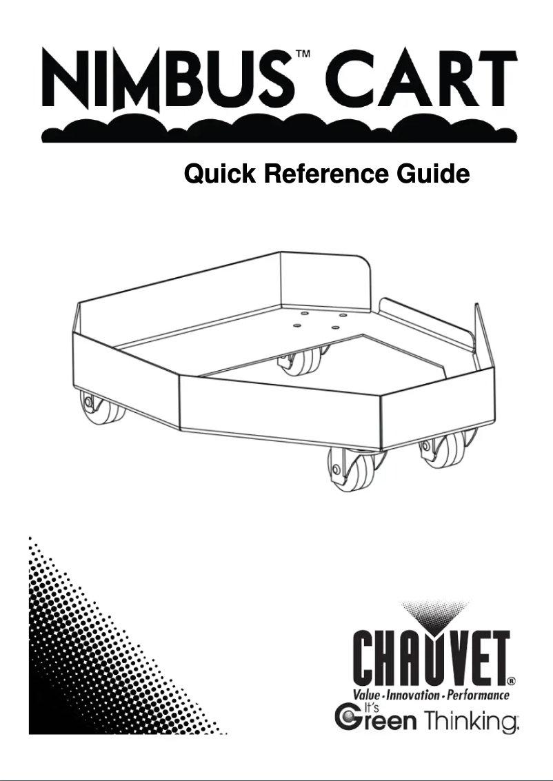 Page 1 de la notice Manuel utilisateur Chauvet Nimbus Cart