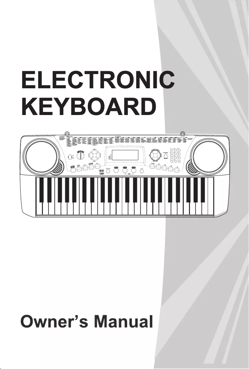 Página 1 del manual Manual de usuario Medeli MC49A