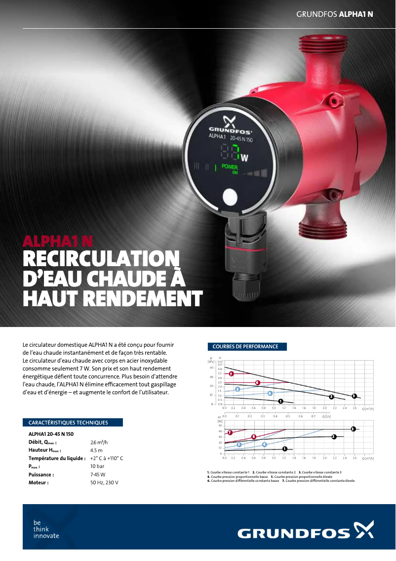 Image de la première page du manuel de l'appareil ALPHA1