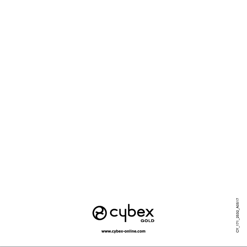 Page 1 de la notice Manuel utilisateur Cybex MAIRA.tie