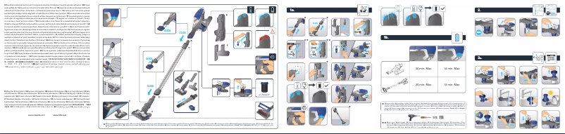 Page n°1 - Manuel utilisateur Rowenta Air Force 360 RH9057WO