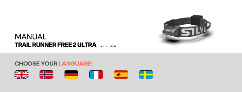 Página 1 del manual Manual de usuario Silva Trail Runner Free 2 Ultra