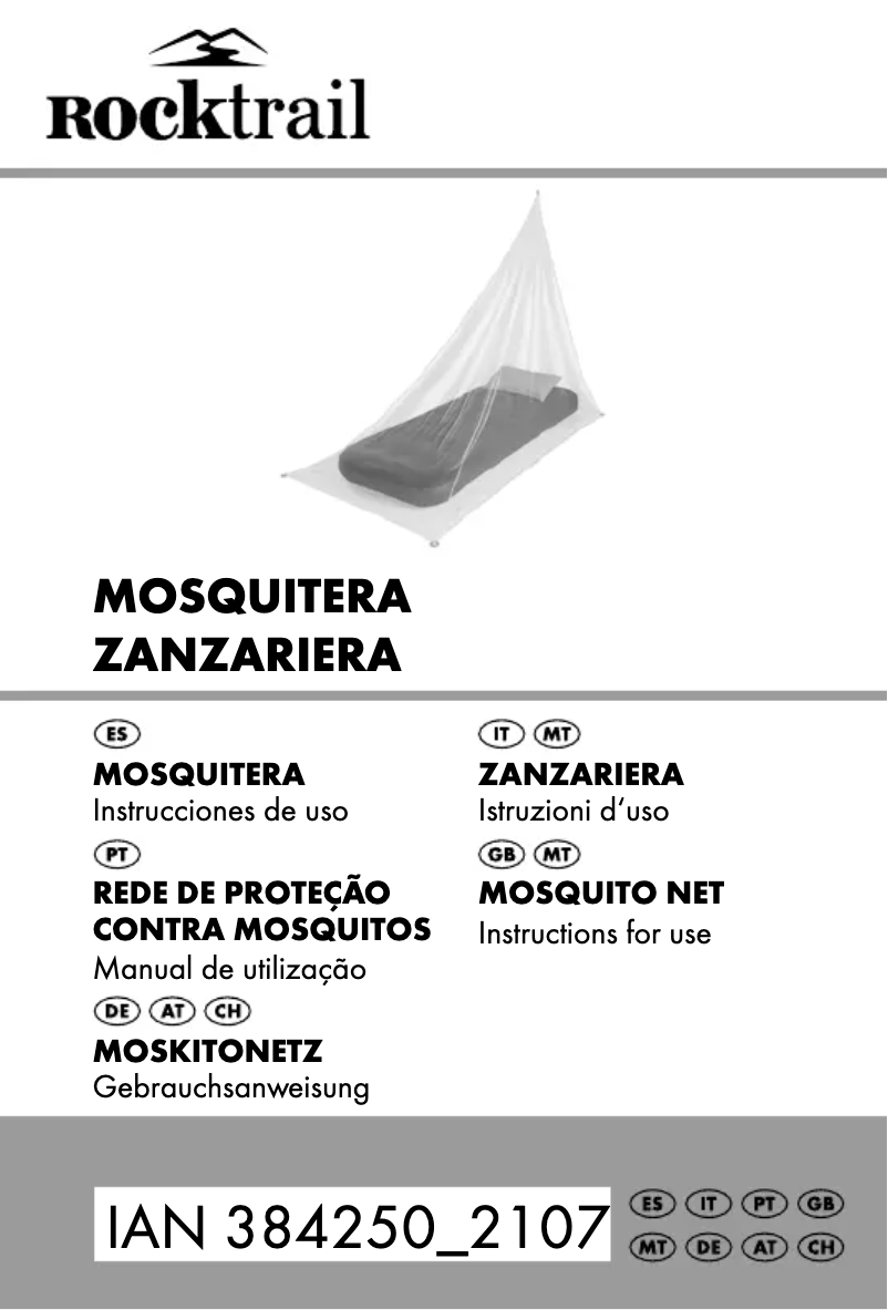 Page n°1 - Manuel utilisateur Rocktrail IAN 384250