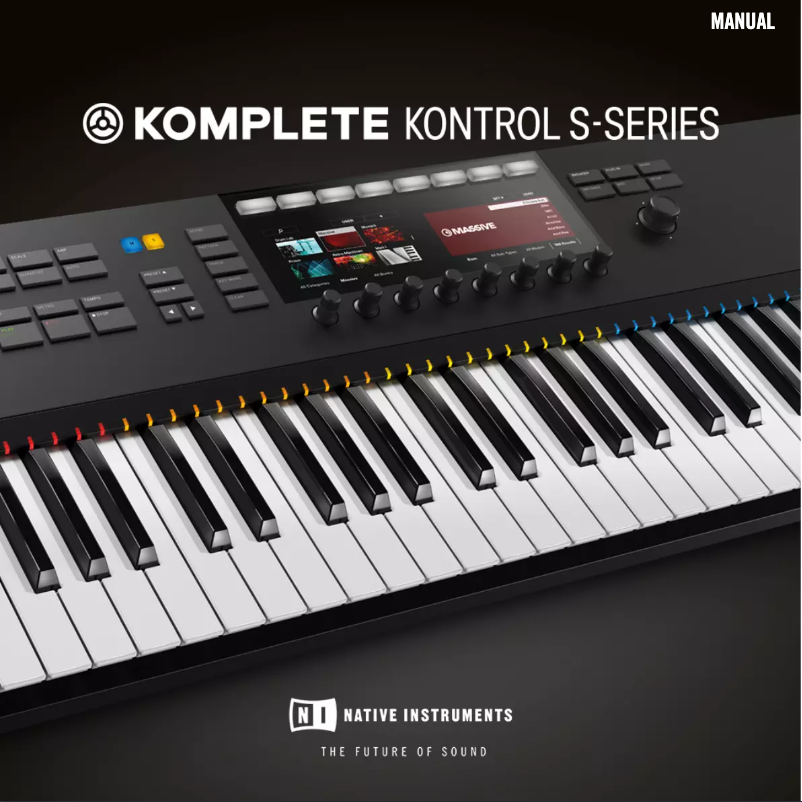 Page 1 de la notice Manuel utilisateur Native Instruments Kontrol S61 MK2