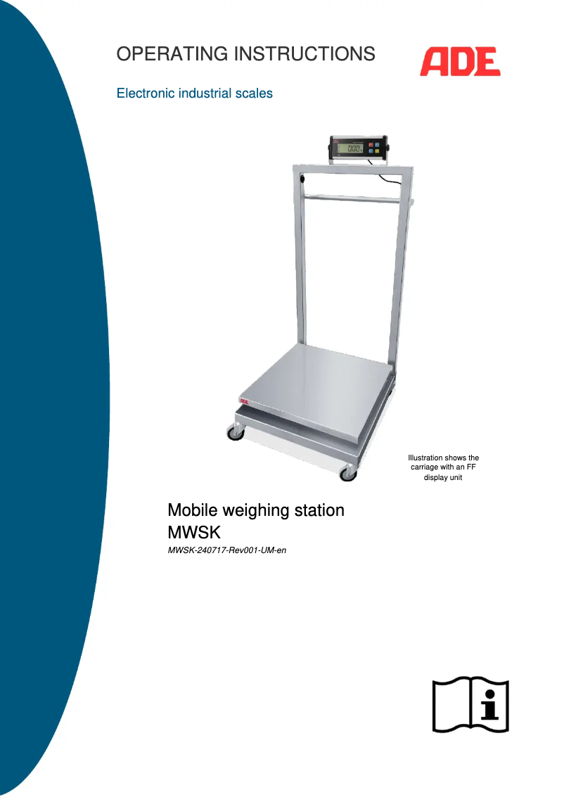 Page n°1 - Manuel utilisateur ADE MWSK-240717