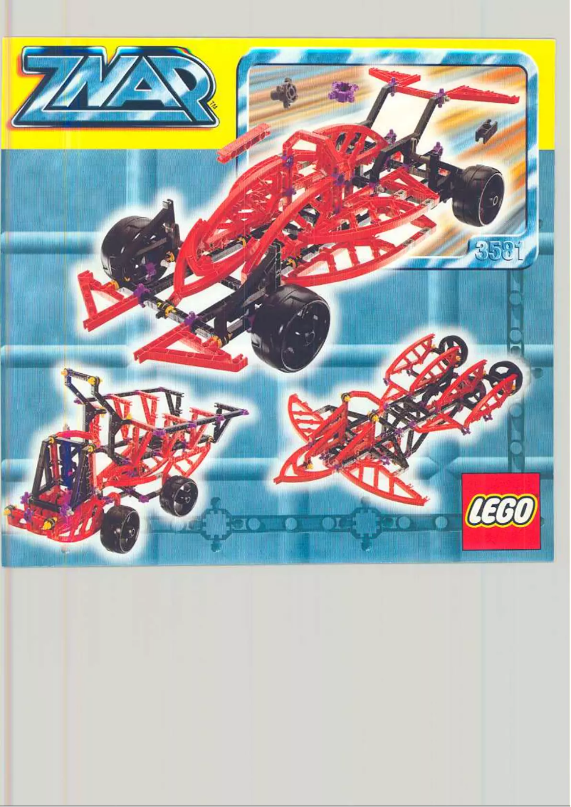 Page 1 de la notice Manuel utilisateur Lego Znap 3581