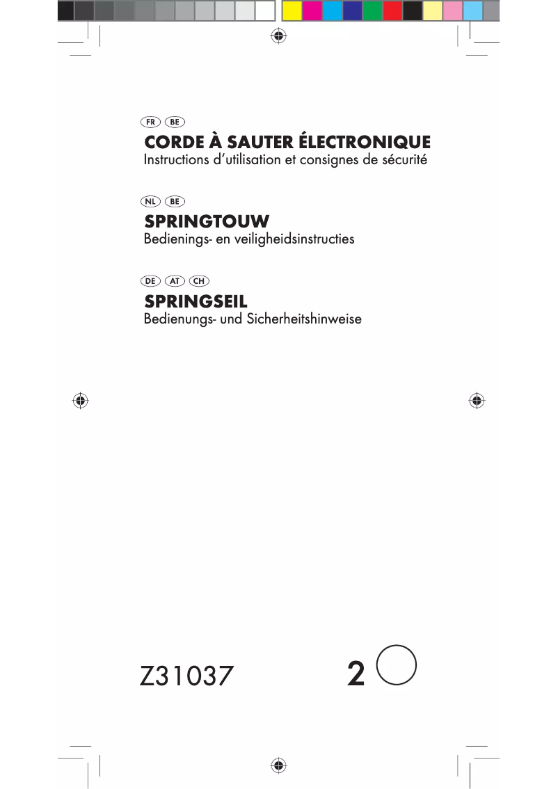 Page 1 de la notice Manuel utilisateur Crivit IAN 69330