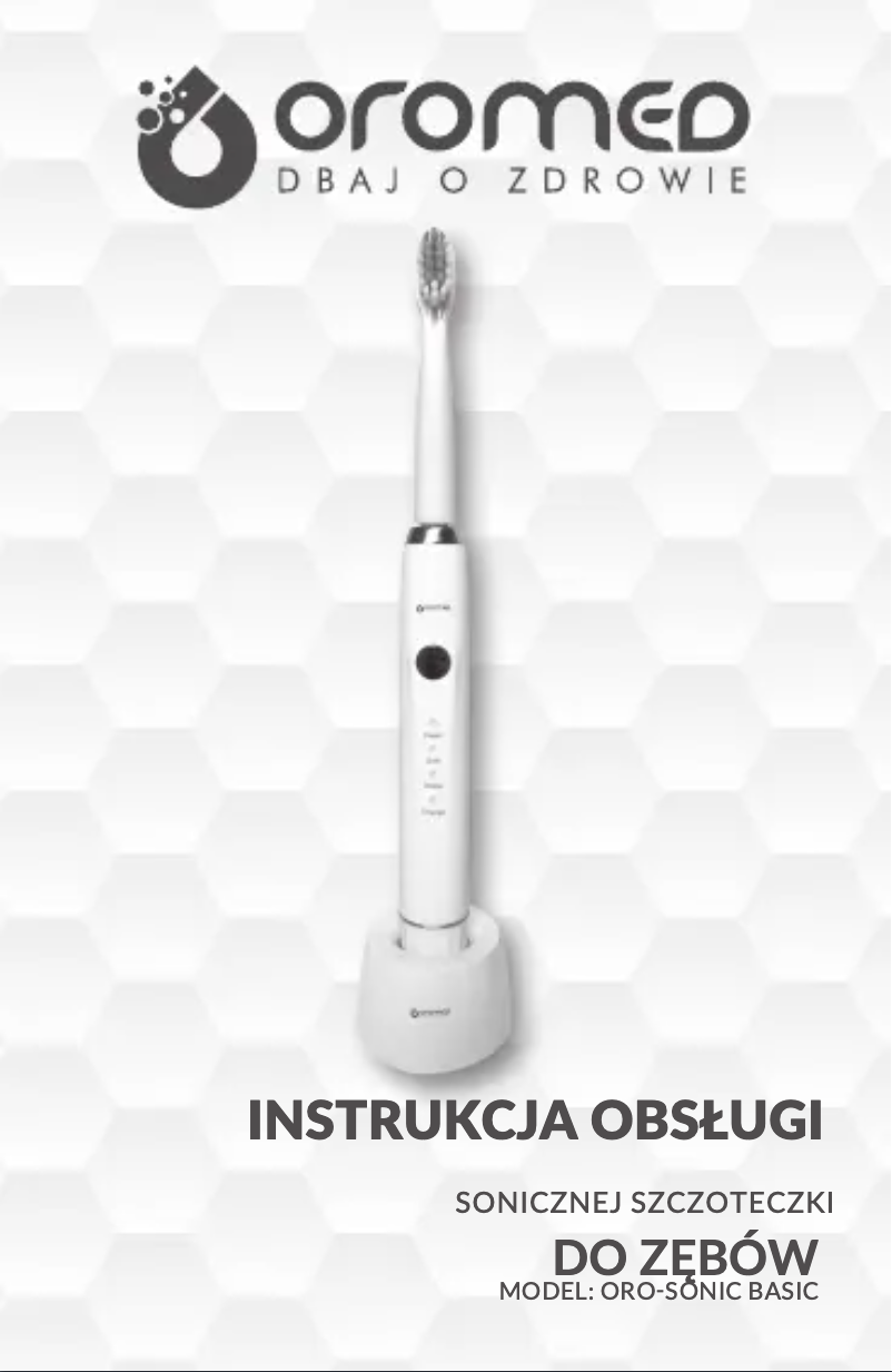 Página 1 del manual Manual de usuario Oromed Sonic Basic