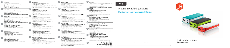 Page 1 de la notice Manuel utilisateur Trust Power banks 4400