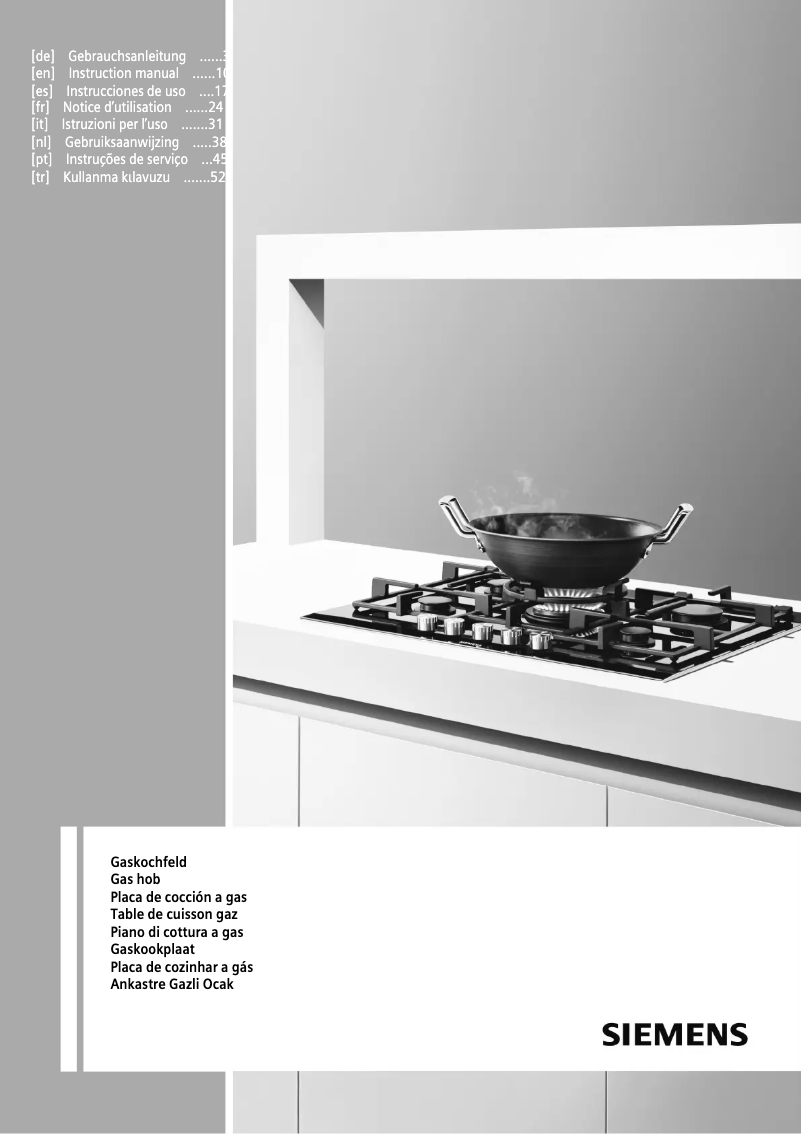 Page 1 de la notice Mode d'emploi Siemens ER726RB71N