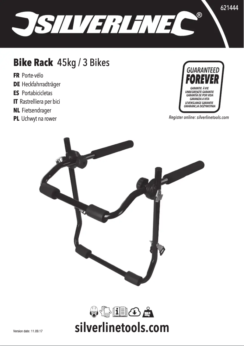 Page 1 of the manual User Manual Silverline 621444