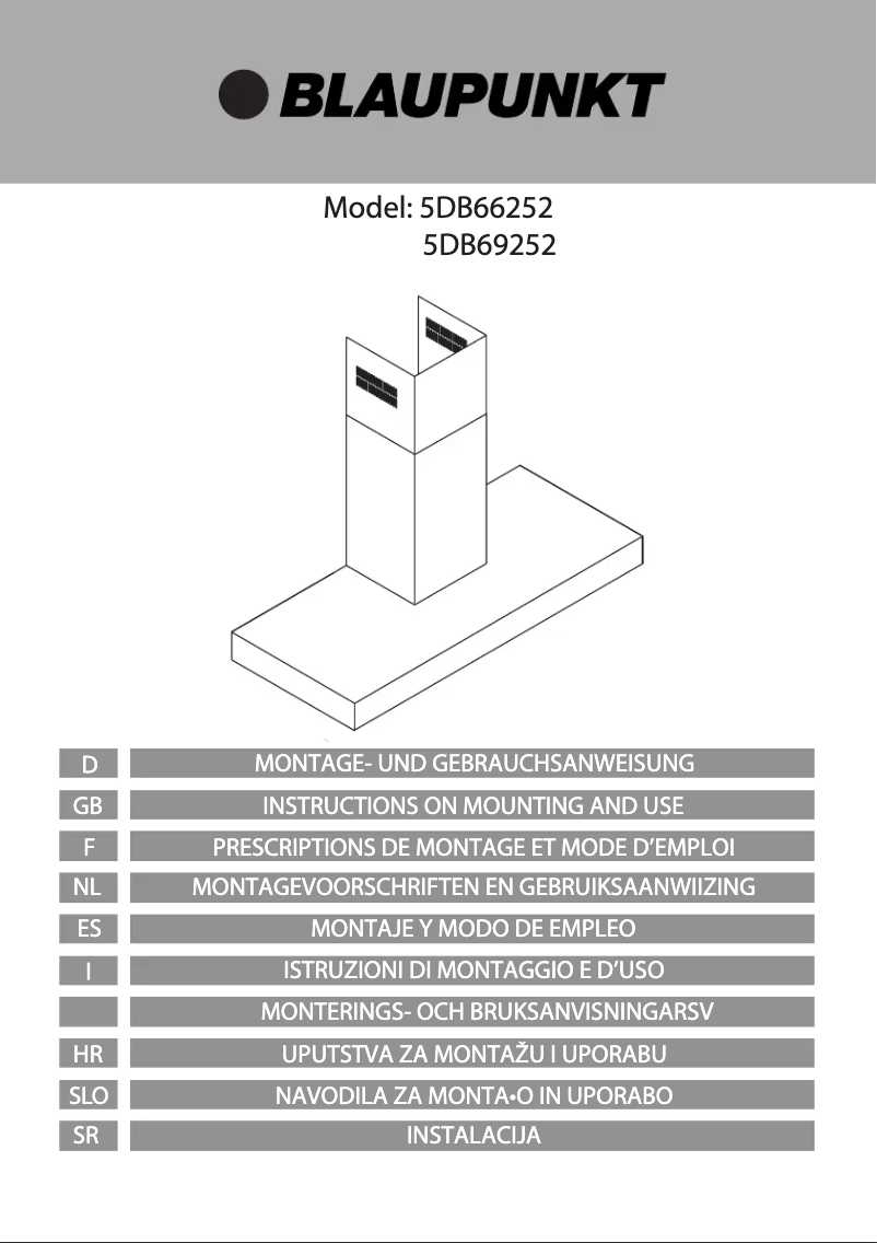 Image de la première page du manuel de l'appareil 5DB69252