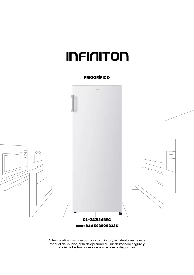 Image de la première page du manuel de l'appareil CL-242L14BEC