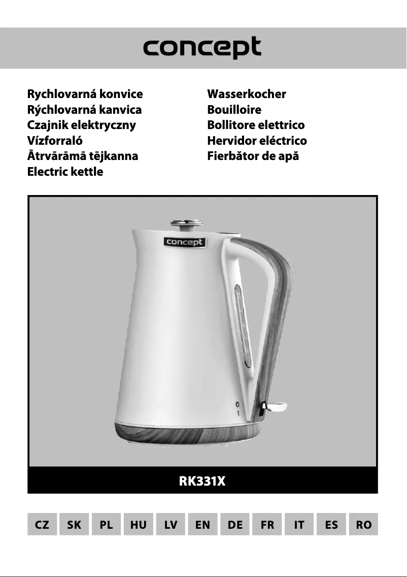 Image de la première page du manuel de l'appareil Nordic RK3313