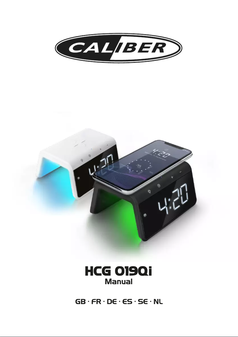 Image de la première page du manuel de l'appareil HCG 019Qi