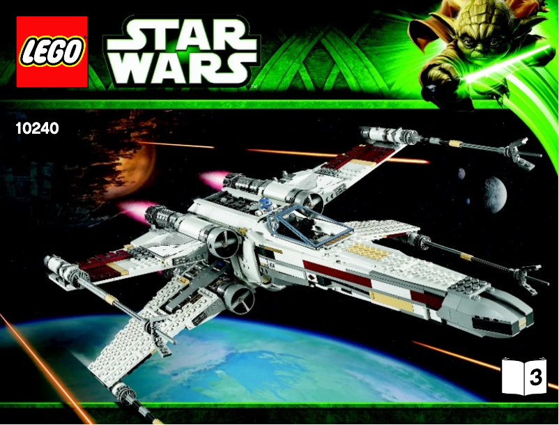 Page 1 de la notice Manuel utilisateur Lego Red Five X-wing Starfighter (TM)
