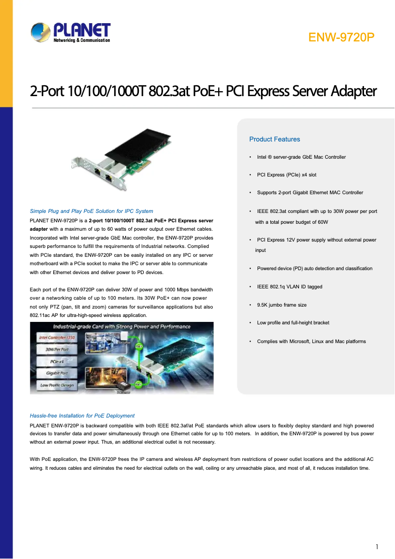 Image de la première page du manuel de l'appareil ENW-9720P