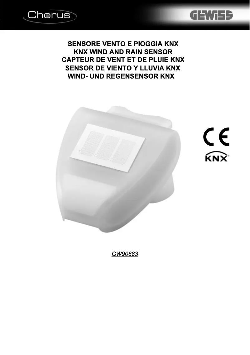 Image de la première page du manuel de l'appareil GW90883