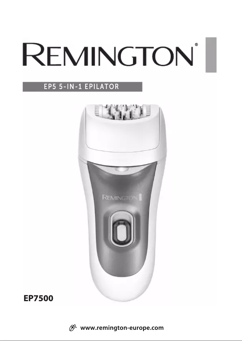 Page 1 de la notice Manuel utilisateur Remington 5in1 EP7500