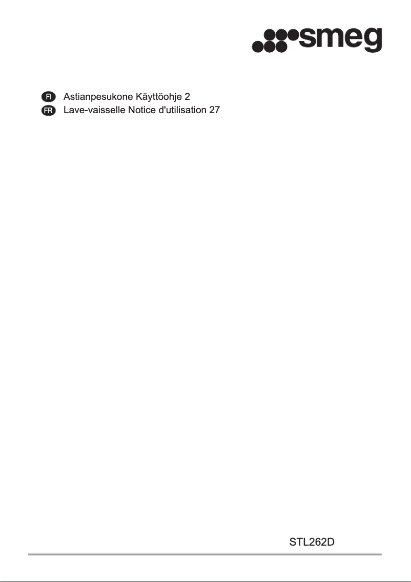 Page 1 de la notice Manuel utilisateur Smeg STL262D