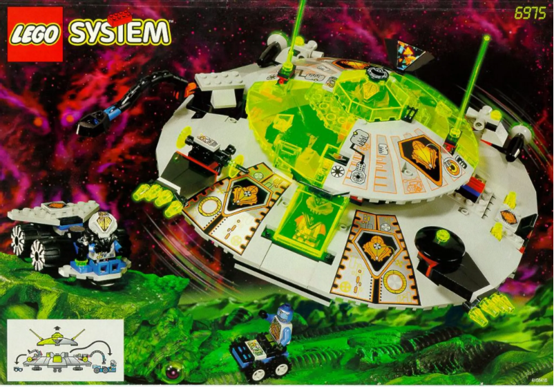 Page 1 de la notice Manuel utilisateur Lego LARGE UFO