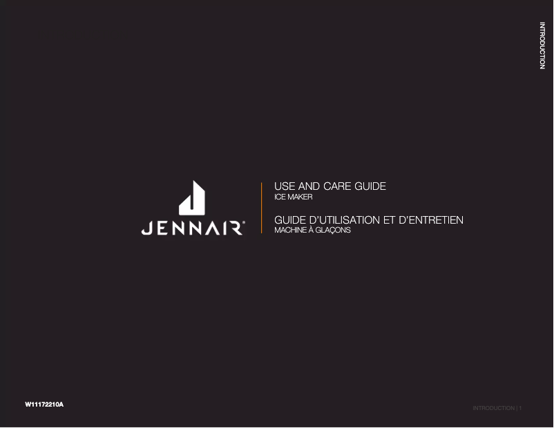 Página 1 del manual Manual de uso y mantenimiento JennAir JUIFX15HX