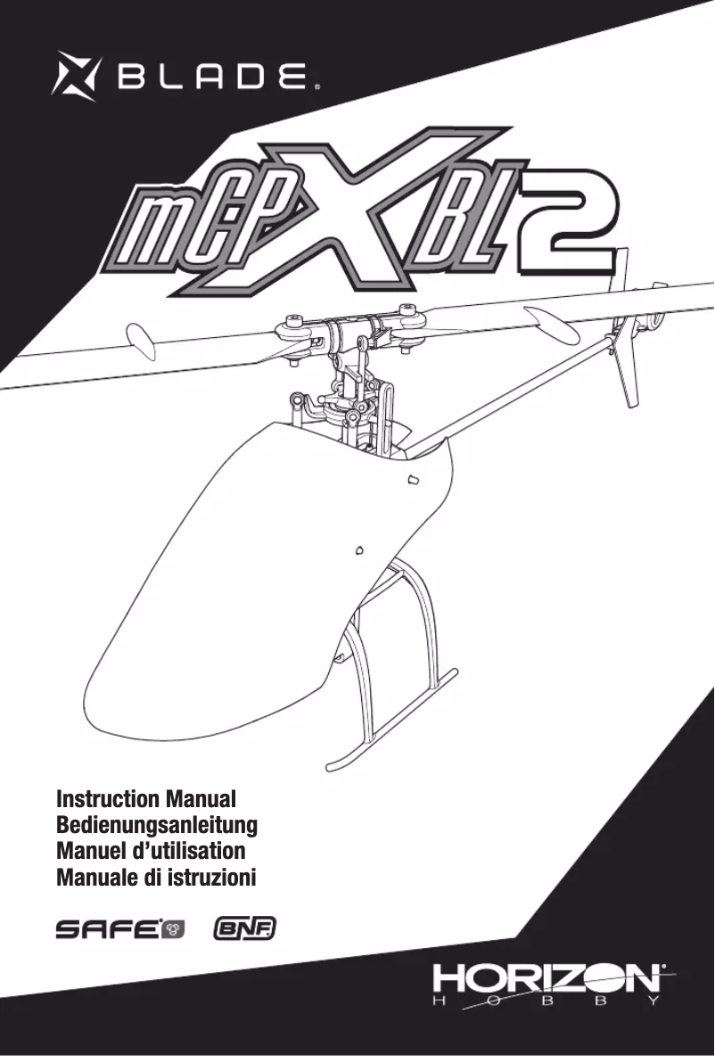 Page n°1 - Manuel utilisateur Blade mCPX BL2