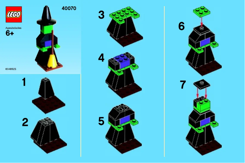 Page n°1 - Manuel utilisateur Lego Monthly Minibuild Oct 2013