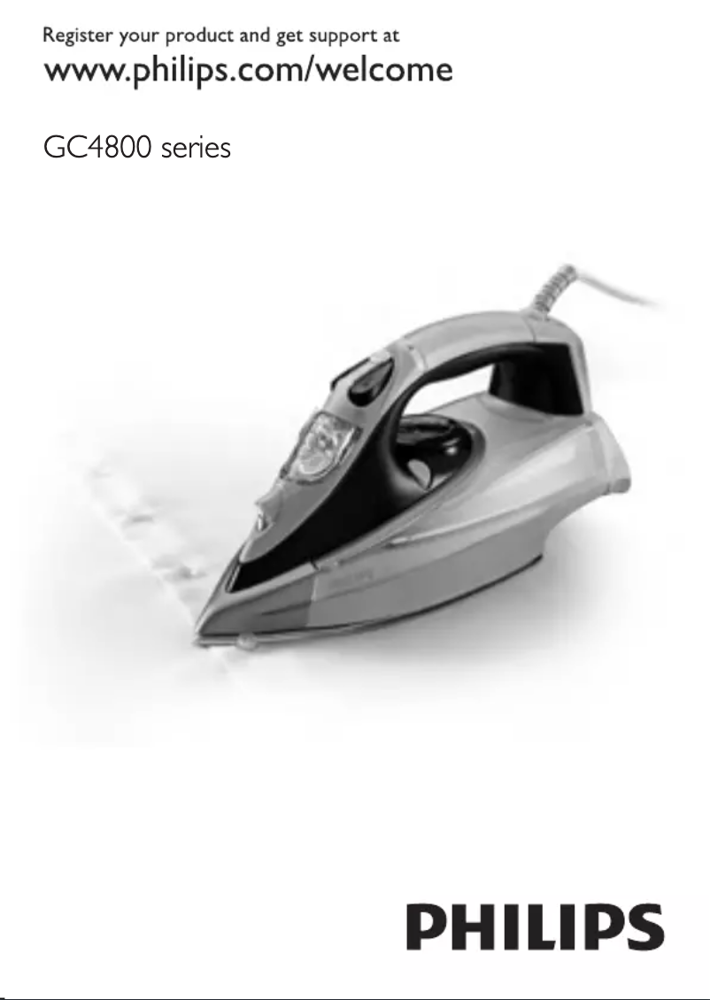 Page n°1 - Manuel utilisateur Philips Azur GC4870