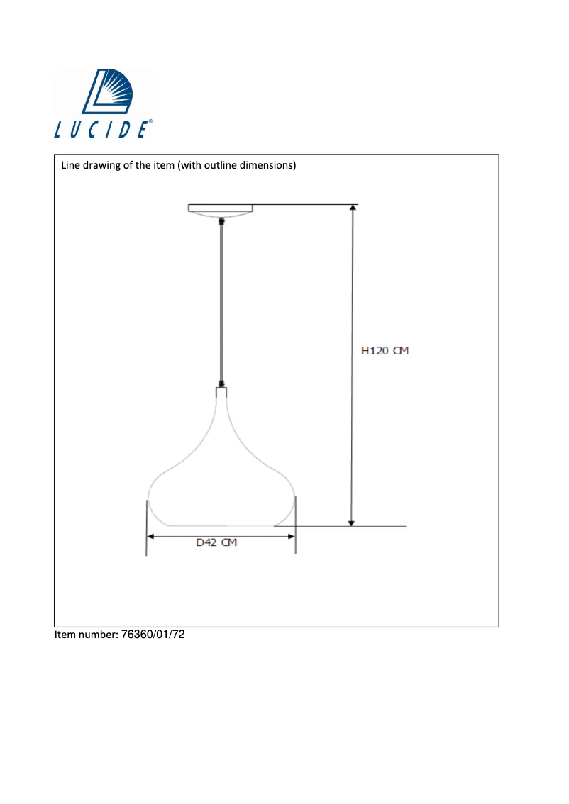 Página 1 del manual Manual de usuario Lucide Woody 76360/01/72