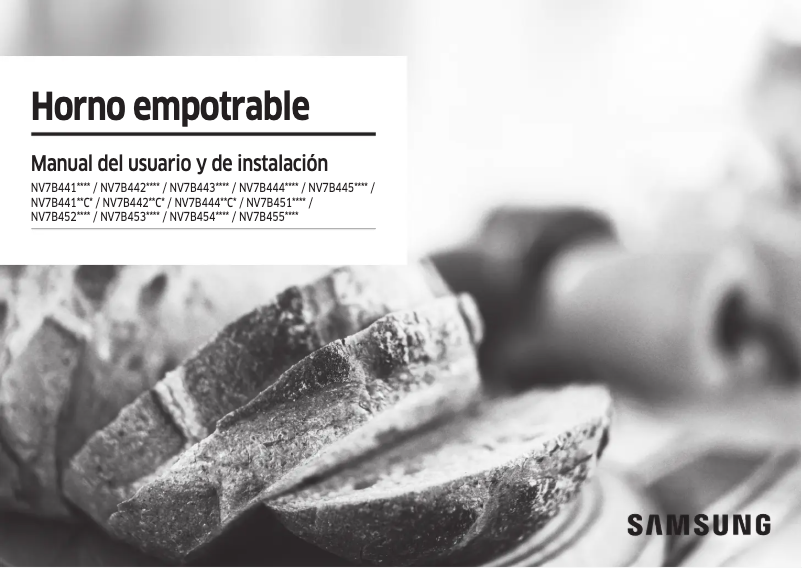 Page n°1 - Manuel utilisateur Samsung NV7B4445VAS