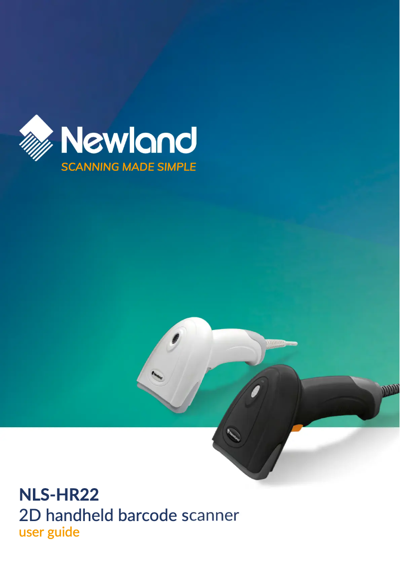 Imagen de la primera página del manual del dispositivo NLS-HR22