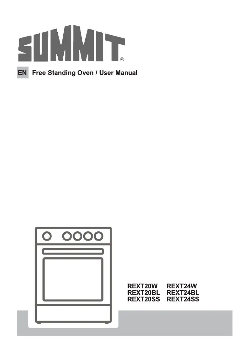 Page 1 de la notice Manuel utilisateur Summit REXT20BL