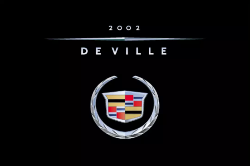 First page image of the manual for DeVille (2002)