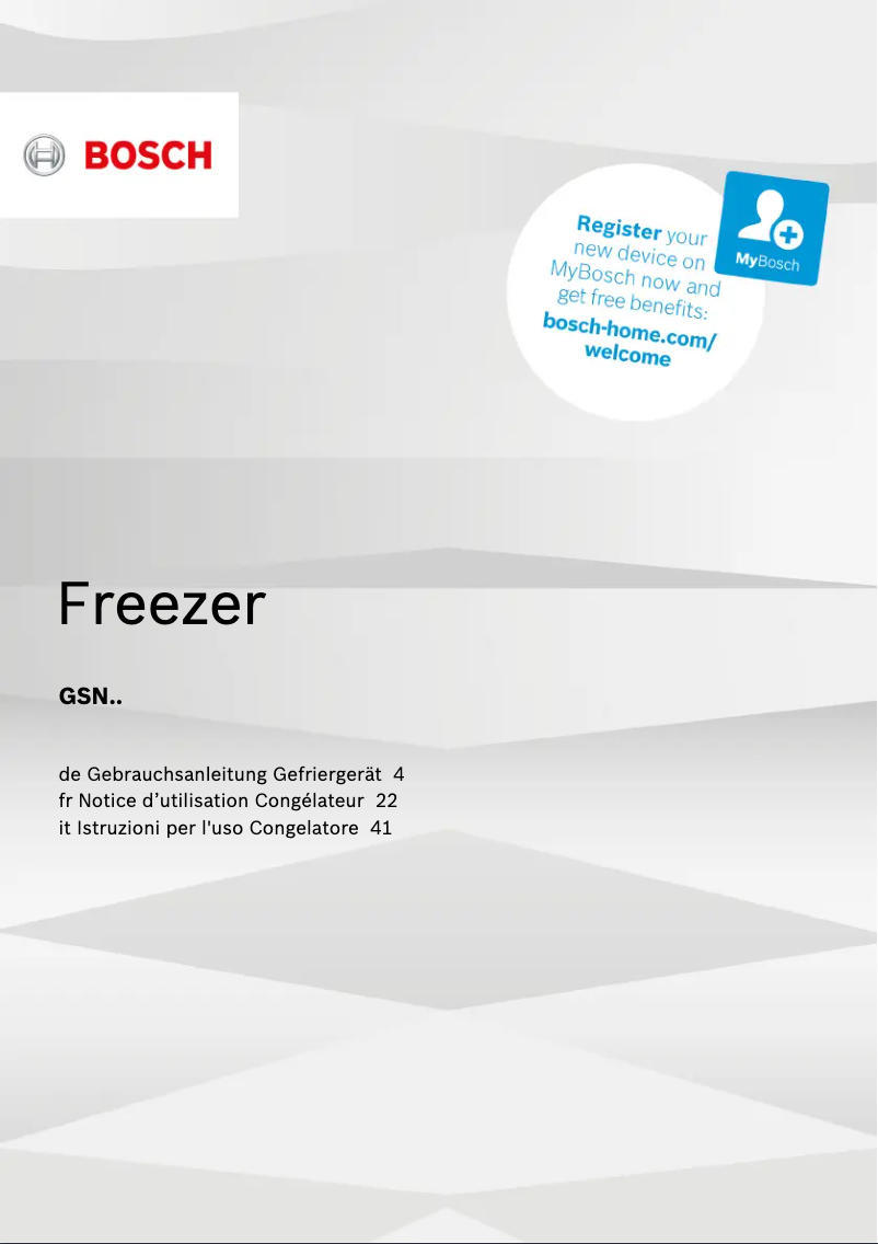 Image de la première page du manuel de l'appareil GSN58AW30H