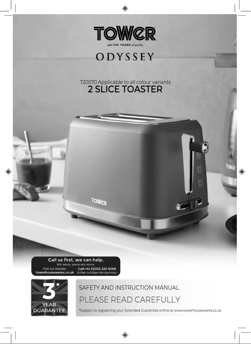 Page n°1 - Manuel utilisateur Tower Odyssey T20070