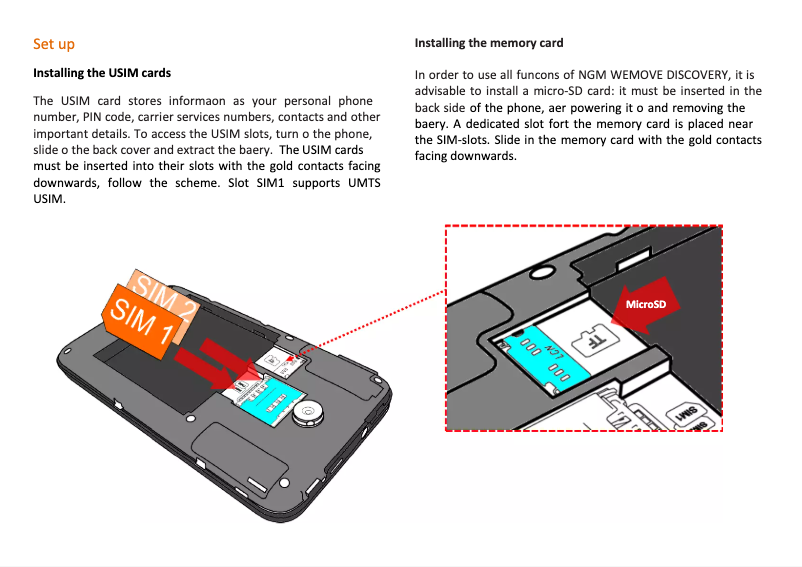 Page 1 de la notice Manuel utilisateur NGM WeMove Discovery
