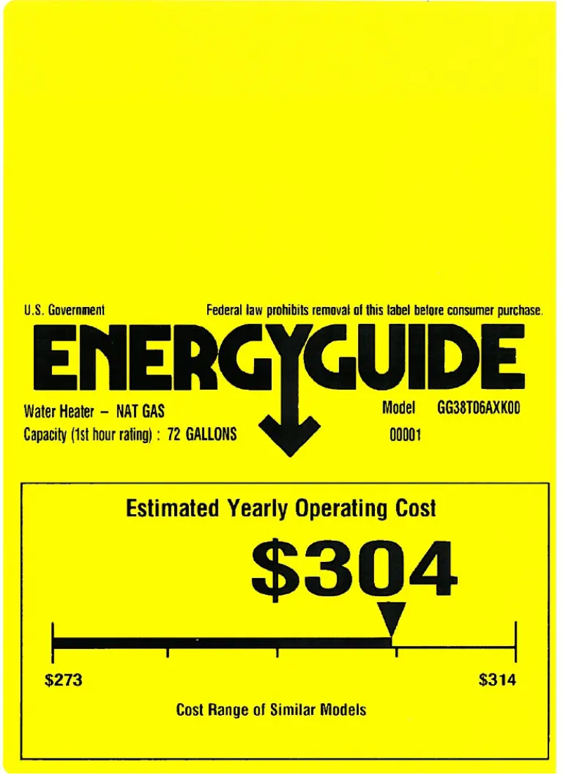 Page 1 de la notice Manuel utilisateur GE GG38T06AXK