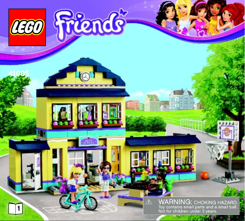 Page 1 de la notice Manuel utilisateur Lego Friends 41005