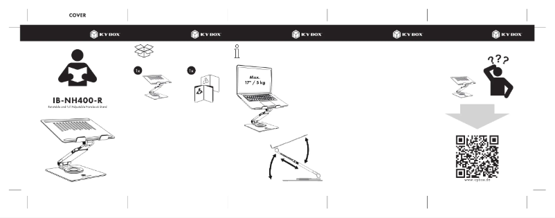 Page n°1 - Manuel utilisateur Icy Box IB-NH400-R