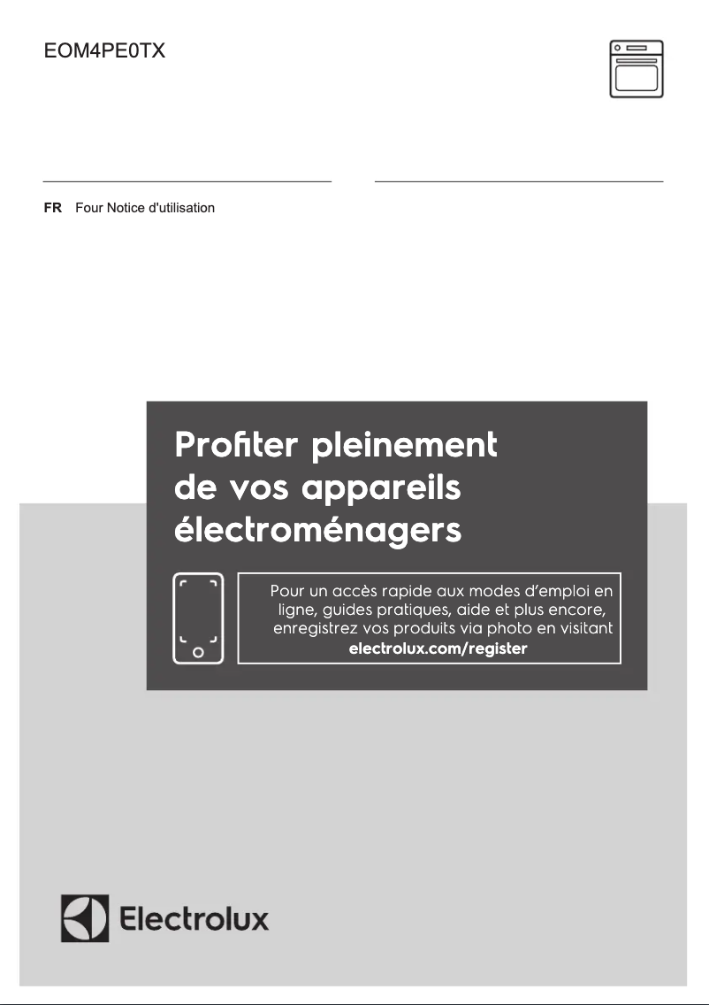 Image de la première page du manuel de l'appareil EOM4PE0TX