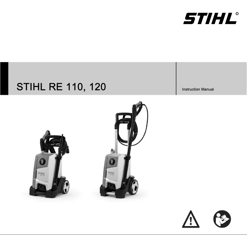 Page 1 de la notice Manuel utilisateur Stihl RE 120