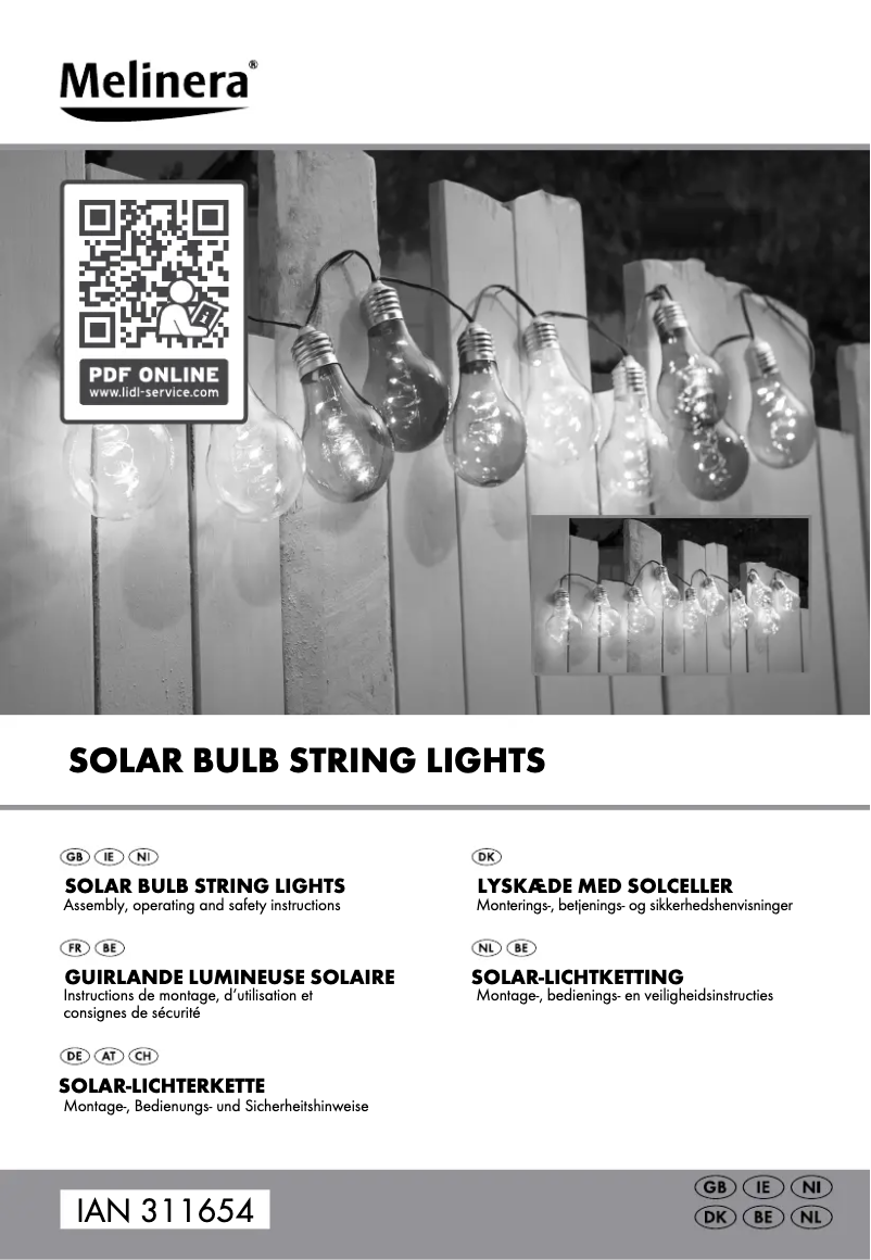 Image de la première page du manuel de l'appareil IAN 311654