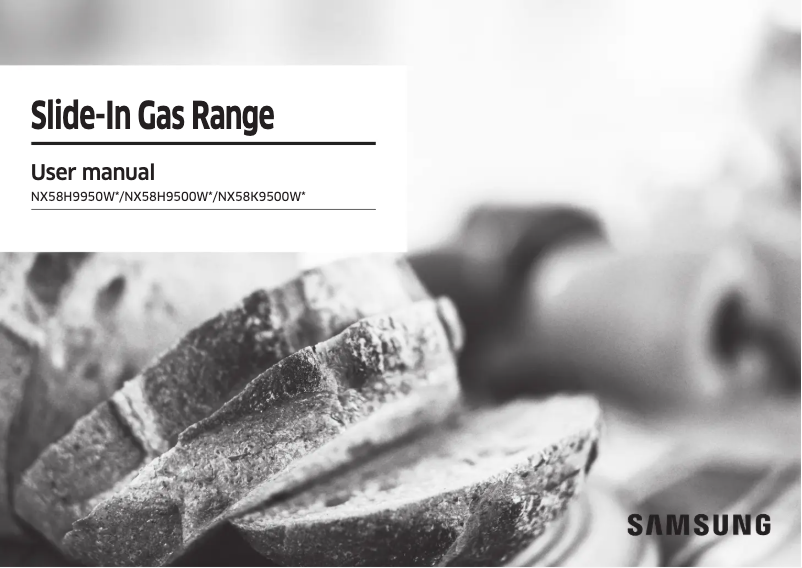 Page n°1 - Manuel utilisateur Samsung NX58H9950WS