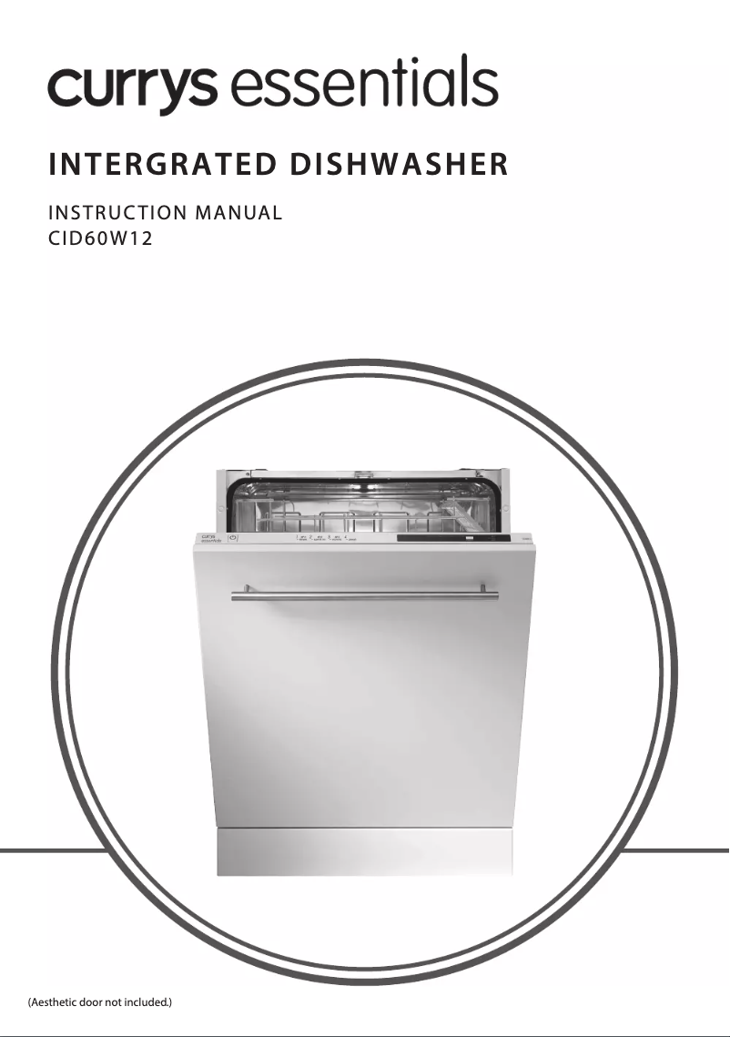 Page 1 de la notice Manuel utilisateur Currys Essentials CID60W12
