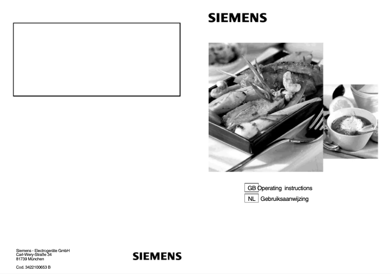 Page n°1 - Manuel utilisateur Siemens ER 17254
